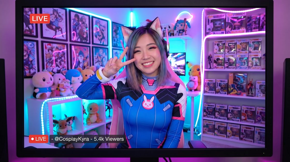 黑丝cosplay视频